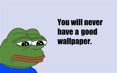 Meme Frog Wallpapers - Top Free Meme Frog Backgrounds - WallpaperAccess