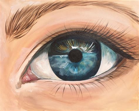 Realistic Eyes Painting - Arsma