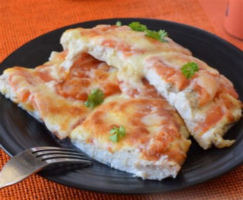 Chicken Fillet Baked with Tomatoes and Cheese