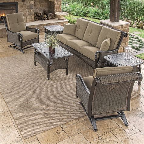 Black Aluminum Patio Furniture