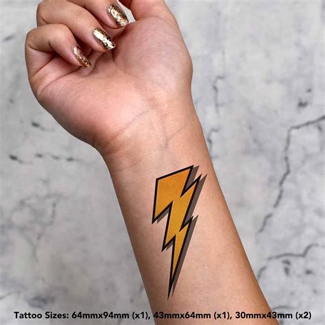 Discover more than 142 flash lightning bolt tattoo - vova.edu.vn