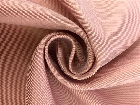 Metallic Polyester Twill in Pink | B&J Fabrics