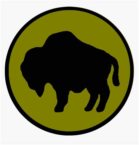 92nd Infantry Division Patch, HD Png Download - kindpng