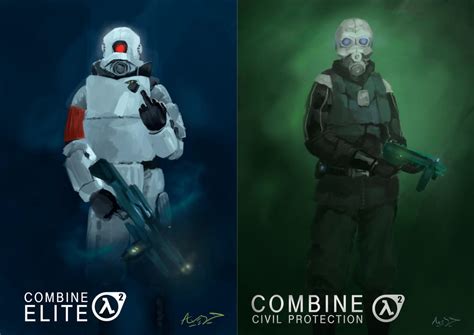 Half Life 2 Combine Concept art by AxelRecio on DeviantArt