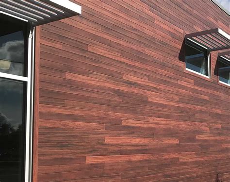 DIZAL Faux Wood Aluminum Siding - Modern Materials