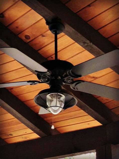 Rustic Lights Ceiling Fans : Farmhouse Rustic Galveston Ceiling Fan ...