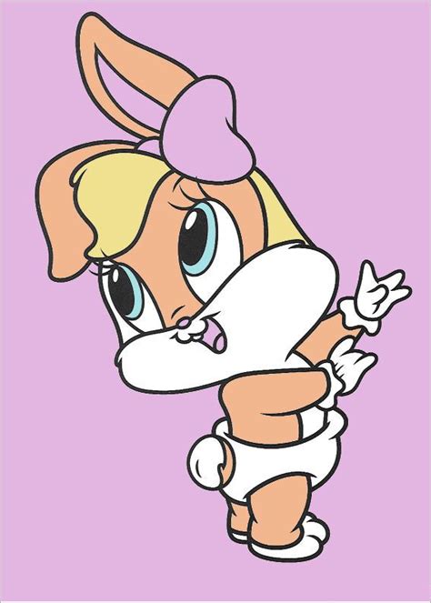 baby Lola-bunny-color by stockingsama on deviantART | Bebês da disney ...