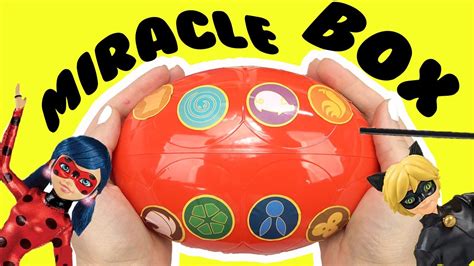 Miraculous Ladybug Miracle Box from Master Fu! Kwami Surprises - YouTube