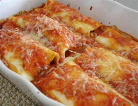 Cannelloni Recipe Download Printable, Filled Pasta Tubes Recipe Digital ...