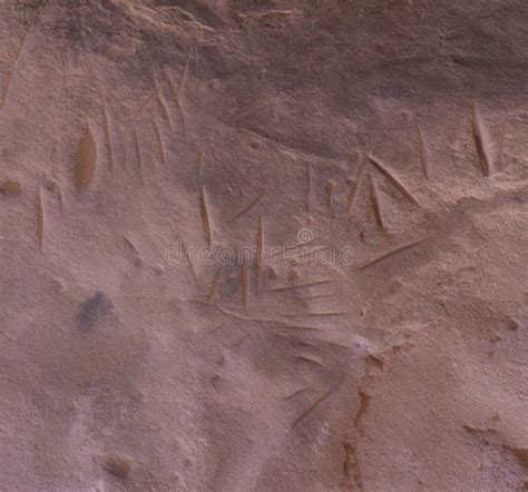 Ancient Rock Art in Sahara Desert Stock Photo - Image of history ...