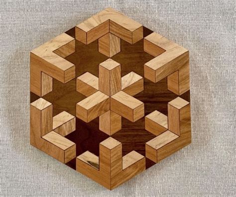 3d Optical Illusion Wood Art – Free Woodworking Plan.com