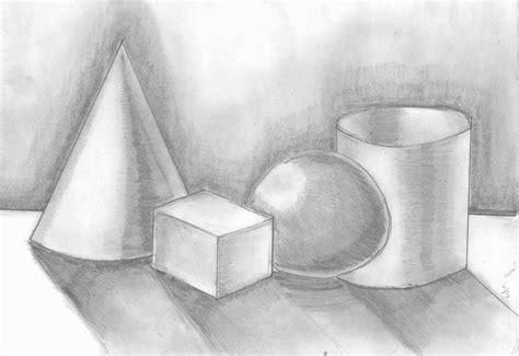 3d Shapes Drawing at PaintingValley.com | Explore collection of 3d ...