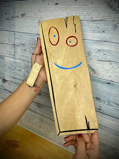 Plank Ed Edd and Eddy FREE Keychain Gift Wood Art - Etsy