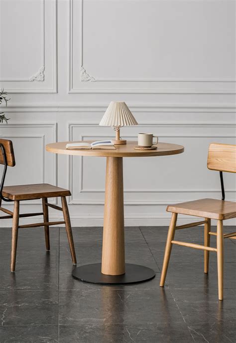 โต๊ะทานข้าวสไตล์มินิมอล - Circle Modern Designed Dining Table - HomeStudio