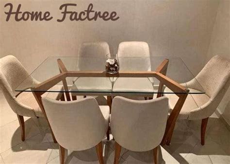 Modern Dining Perfected: 6-Piece Dining Set by HomeFactree | Buy Online