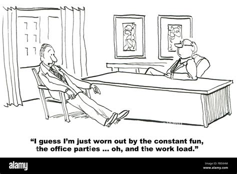 Business cartoon about corporate culture. The businessman appreciated ...