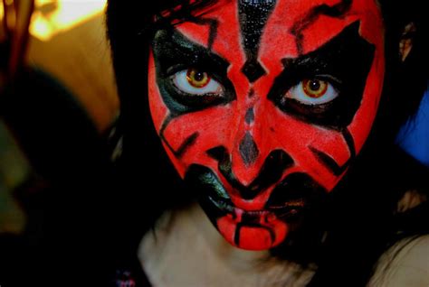 sith lord-darth maul makeup by xxutsukushixx on DeviantArt