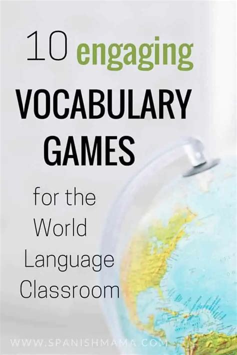 10 Spanish Vocabulary Games for the Language Classroom