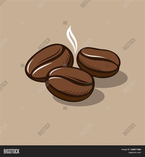 Coffee Beans Vector & Photo (Free Trial) | Bigstock