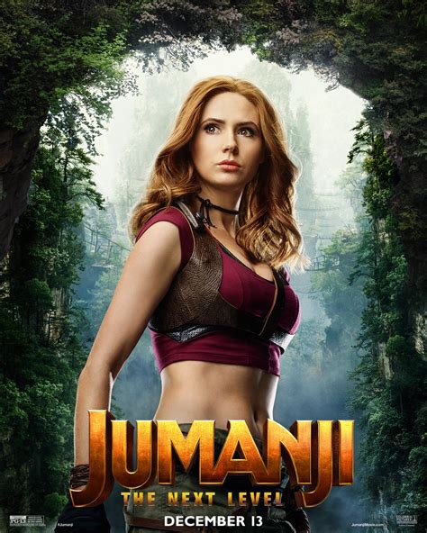 Jumanji: The Next Level (2019) Poster - Karen Gillan as Ruby Roundhouse ...