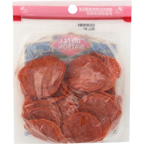 DIETZ AND WATSON: Sliced Pepperoni, 6 oz