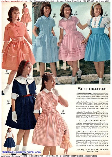 1962 Montgomery Ward Spring Summer Catalog, Page 336 - Catalogs & Wishbooks