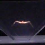 DIY hologram using a 4-sided pyramid