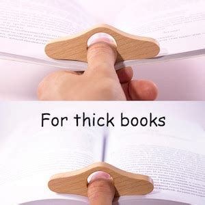 Thumb Book Page Holder PERSONALIZED for Book Lovers Read - Etsy