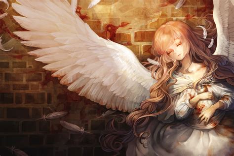 Anime Drawings Of Angels