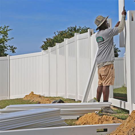 PVC Vinyl Fence Installation – Spring Hill & Brooksville FL