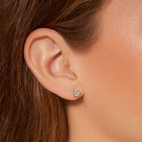 Lab-Created Diamond Studs – STONE AND STRAND