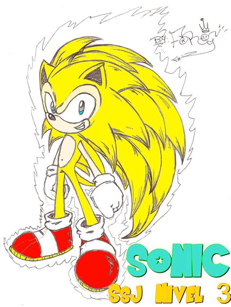 Sonic ssj 3 color by FOROG on DeviantArt