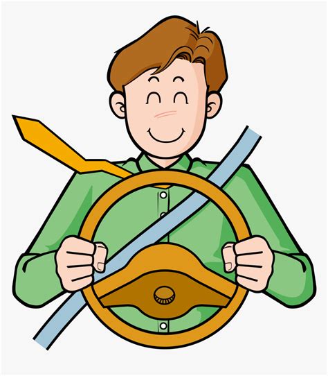 Cartoon Clip Art Driver, HD Png Download - kindpng