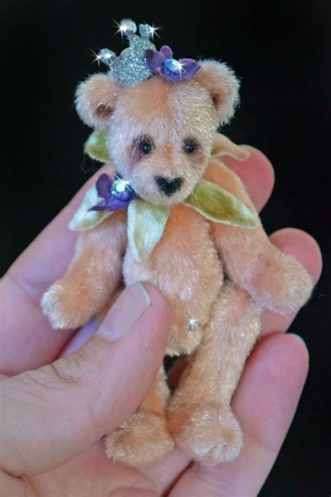 miniature hand sewn teddy bear | Teddy bear, Bear, Teddy