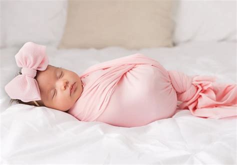 Pink Newborn Swaddle Blanket