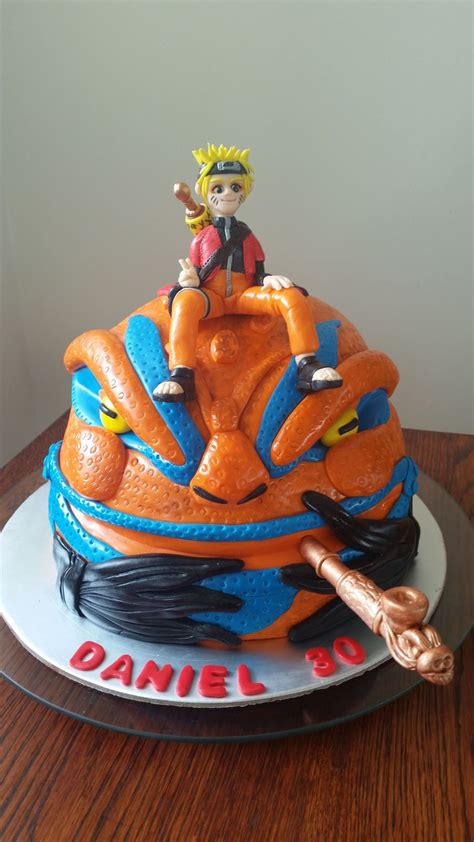 Naruto Anime Cake For Dans 30Th - CakeCentral.com