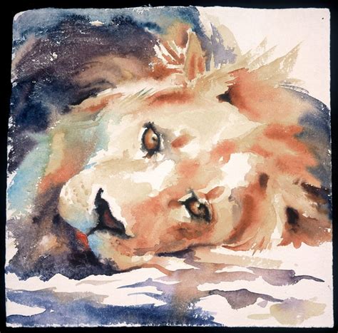 Lions, Tigers and Bears, Oh My! | Paint and Sketch Stunning Watercolor ...