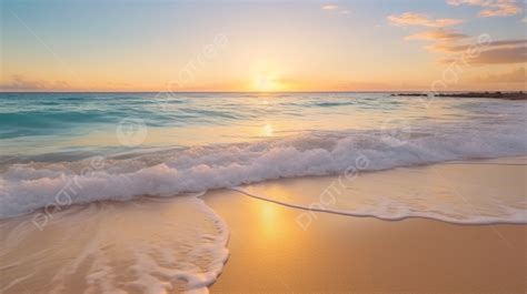 Sun Sky Sunset View Beach Landscape Background, Beach, Sunset, Sun ...