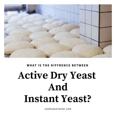 Active Dry Yeast VS Instant Yeast – Cooking At Nine