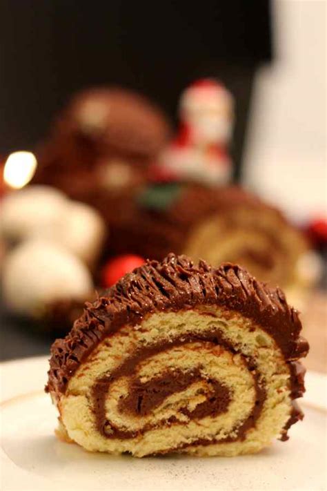 Chocolate Yule Log - Authentic French Recipe | 196 flavors