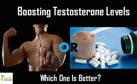 Major Benefits of Testosterone Supplements Over Injections