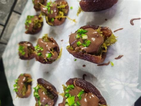 Dubai Chocolate Dates recipe by Faadila Naveed Ahmad