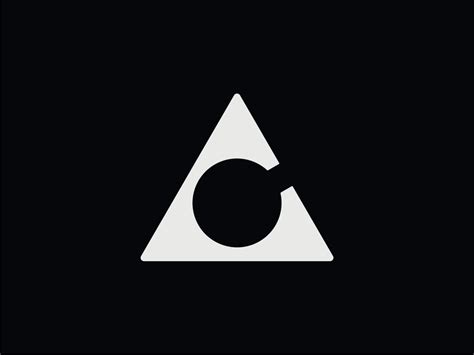 Minimalist Triangle Logo Design