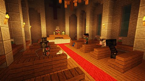 Church Interior Design Minecraft - Jas fur Kid