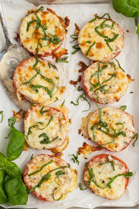 Baked Tomatoes with Mozzarella - Sprinkled With Balance