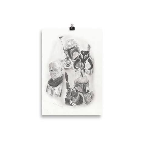 Boba Fett A4 Art Print - Etsy