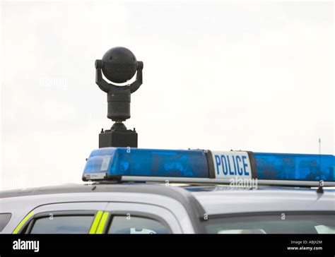 A CCTV camera mounted on a police car Stock Photo - Alamy