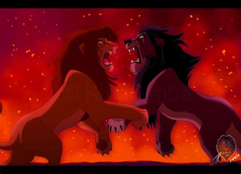 Lion King Simba Vs Scar