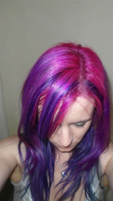 Pink, blue, & purple hair https://whyiaminsane.wordpress.com/ | Hair ...