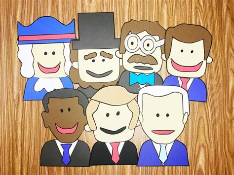 President Reports - Presidents Day Kindergarten - Presidents Day Craft ...